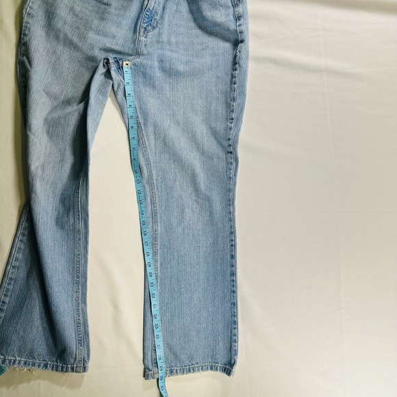 Tommy Hilfiger Light Blue Vintage Jeans 100% Cotton Womens 14 Reg 34 x 30 - Picture 9 of 9